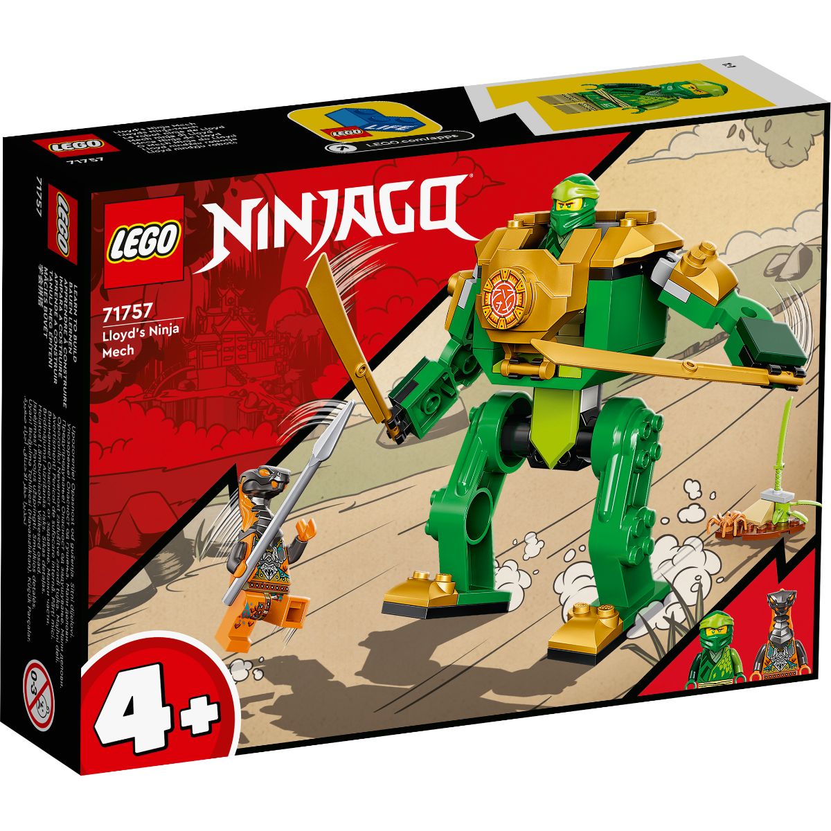 LEGO® Ninjago – Robotul Ninja al lui Lloyd (71757) (71757) imagine 2022 protejamcopilaria.ro