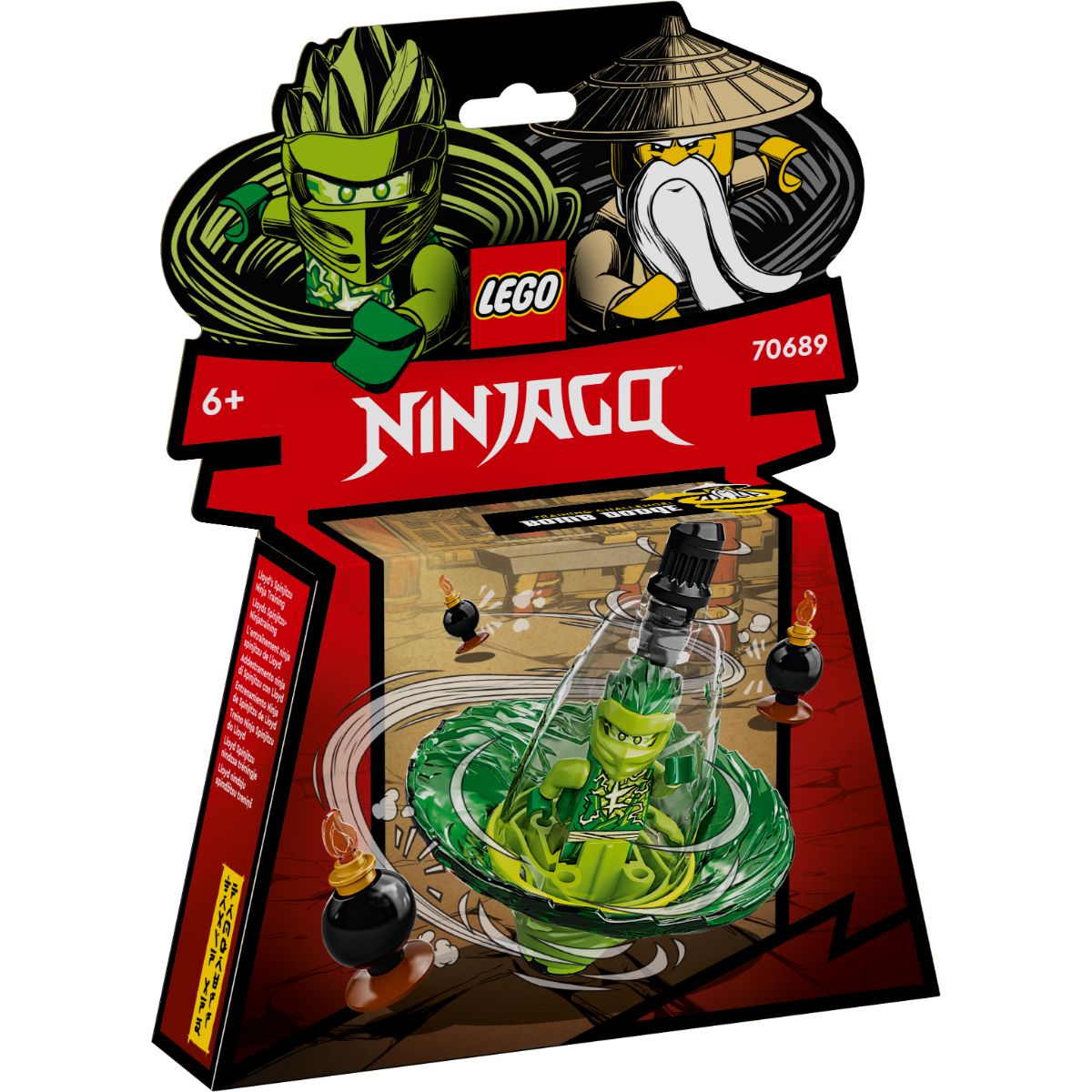 LEGO® Ninjago – Antrenamentul Spinjitzu Ninja al lui Llo (70689) (70689) imagine 2022 protejamcopilaria.ro