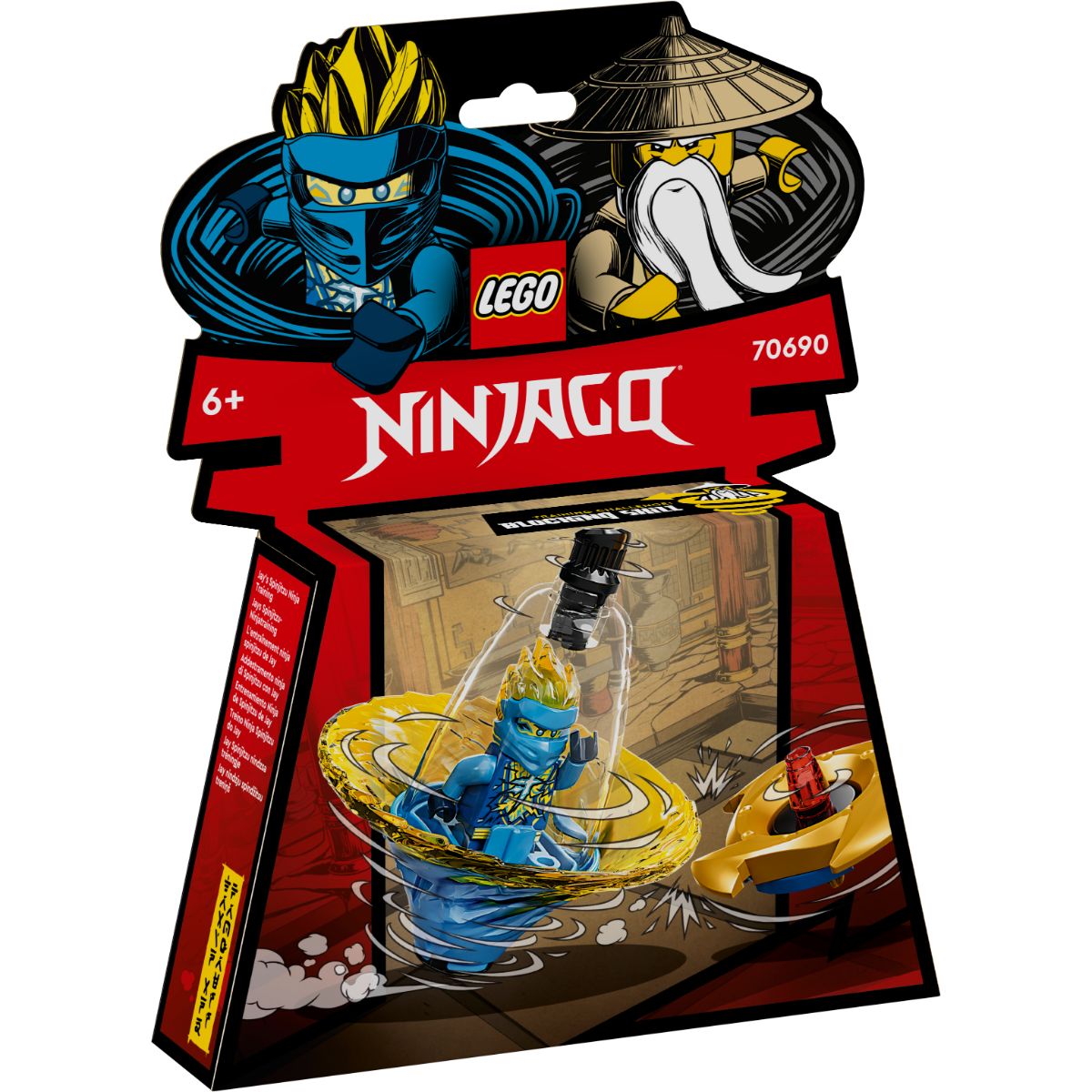 LEGO® Ninjago – Antrenamentul Spinjitzu Ninja al lui Jay (70690) LEGO imagine 2022