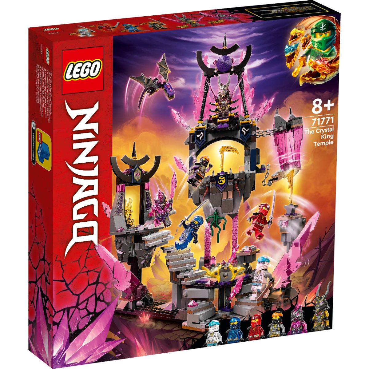 LEGO® Ninjago – Templul Regelui Cristal (71771) (71771) imagine noua responsabilitatesociala.ro