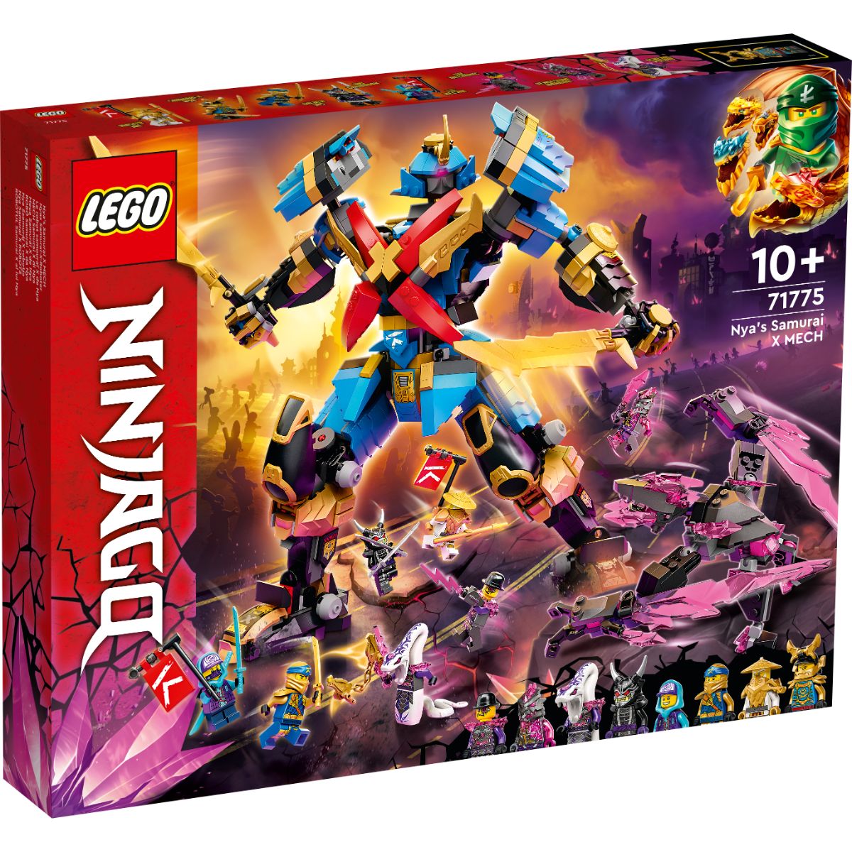 LEGO® Ninjago – Robotul samurai X al lui Nya (71775) (71775) imagine noua responsabilitatesociala.ro