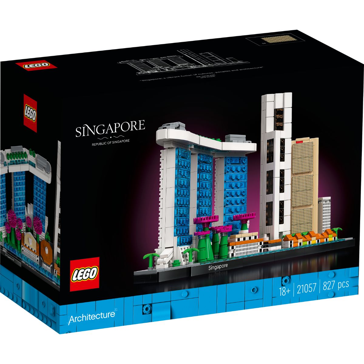 LEGO® Architecture – Singapore (21057) (21057) imagine 2022 protejamcopilaria.ro
