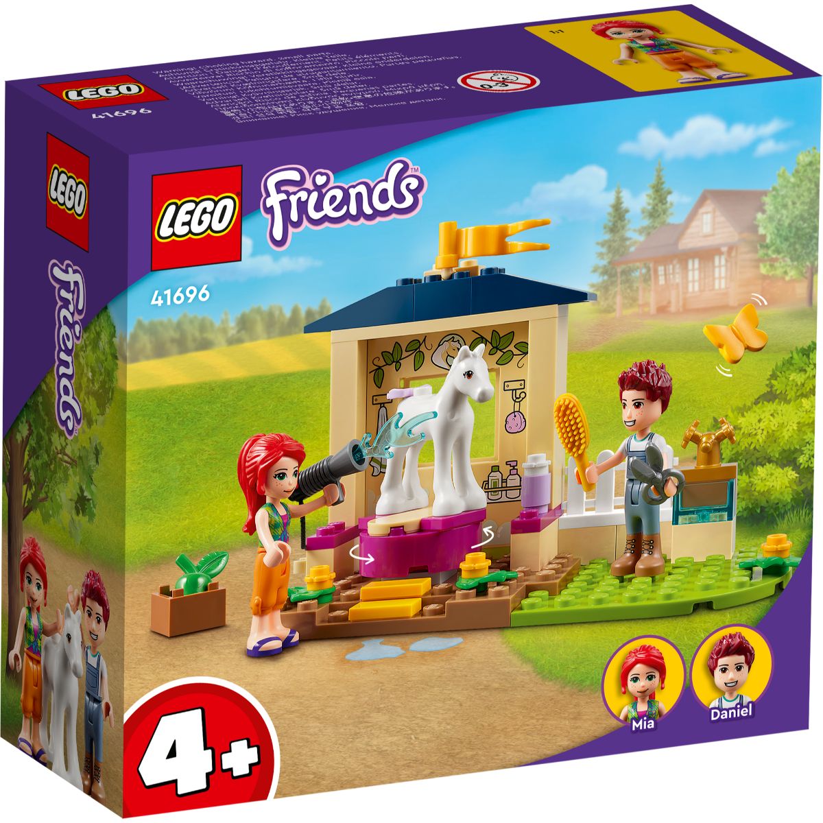 LEGO® Friends – Grajd pentru ingrijirea poneiului (41696) (41696) imagine 2022 protejamcopilaria.ro