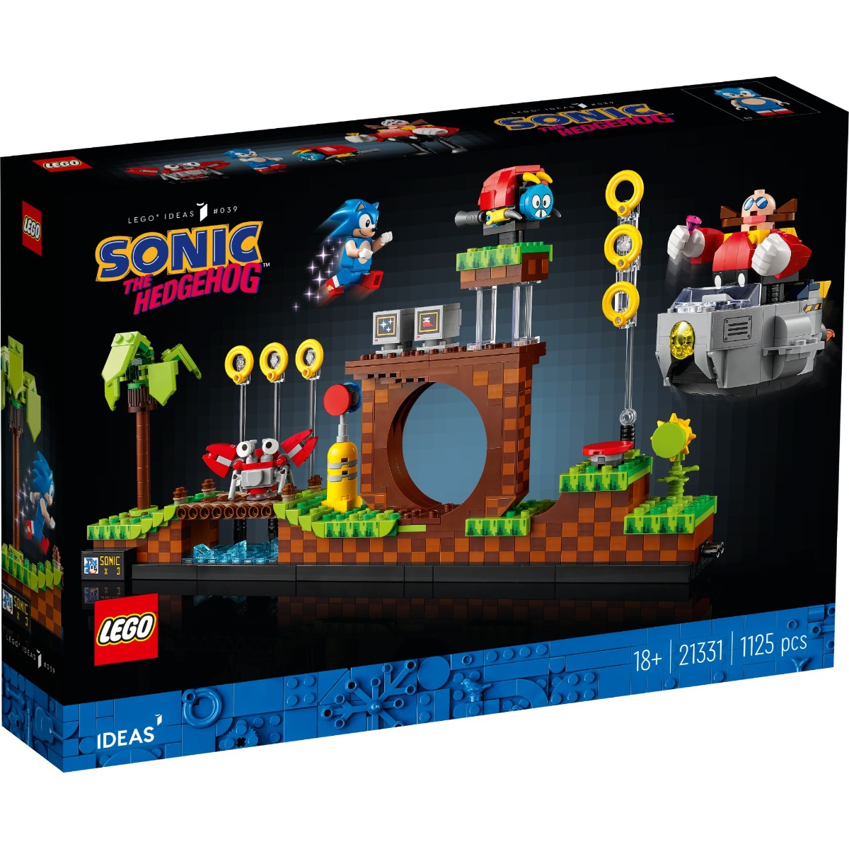 LEGO® Icons – Sonic the Hedgehog™ – Dealul verde (21331) (21331)