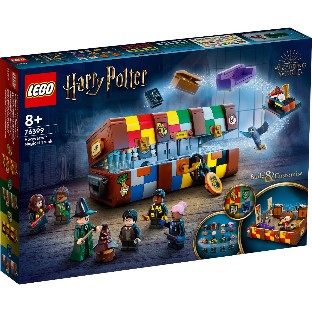 LEGO® Harry Potter – Cufar Magic Hogwarts (76399) (76399) imagine noua responsabilitatesociala.ro