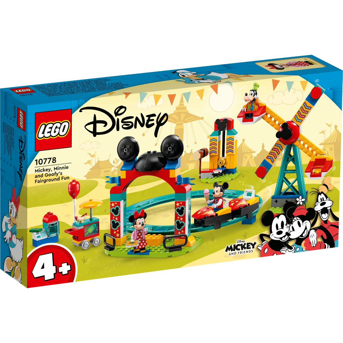 LEGO® Disney Mickey And Friends – Distractie la balci cu Mickey, Minnie si Goofy (10778) (10778) imagine 2022 protejamcopilaria.ro