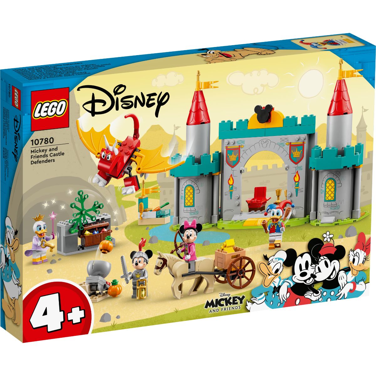 LEGO® Disney Mickey and Friends – Mickey si prietenii apara Castelul (10780) LEGO