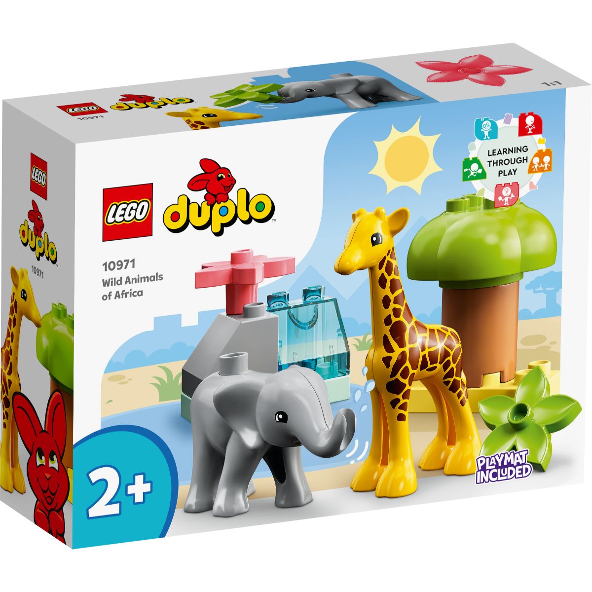 LEGO® Duplo – Animale salbatice din Africa (10971) (10971) imagine 2022 protejamcopilaria.ro