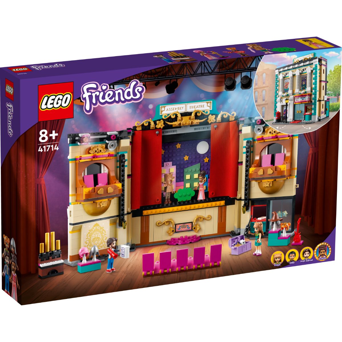 LEGO® Friends – Scoala de actorie a Andreei (41714) (41714) imagine 2022 protejamcopilaria.ro