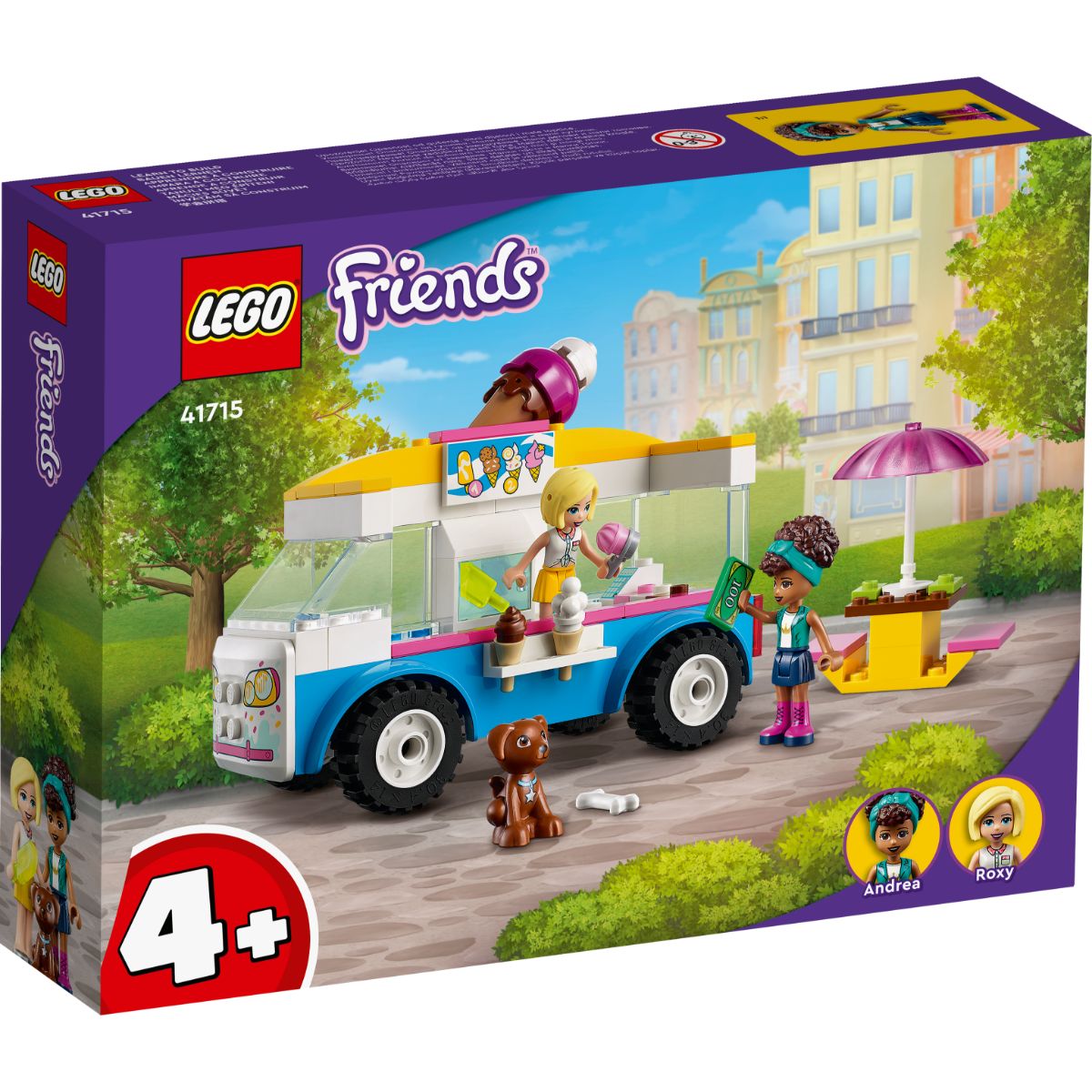 LEGO® Friends – Furgoneta cu inghetata (41715) (41715) imagine 2022 protejamcopilaria.ro