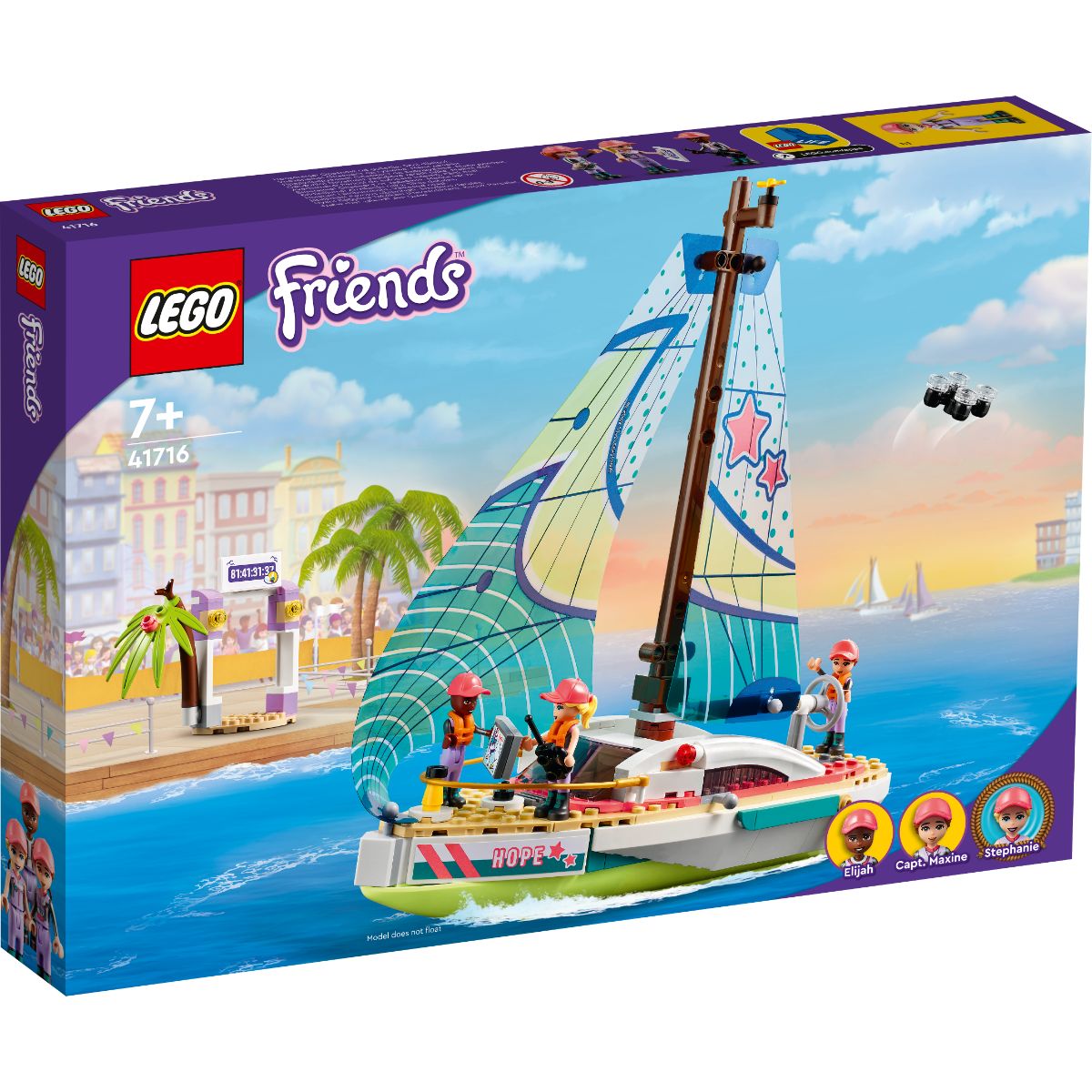 LEGOÂ® Friends - Aventura nautica a lui Stephanie (41716)