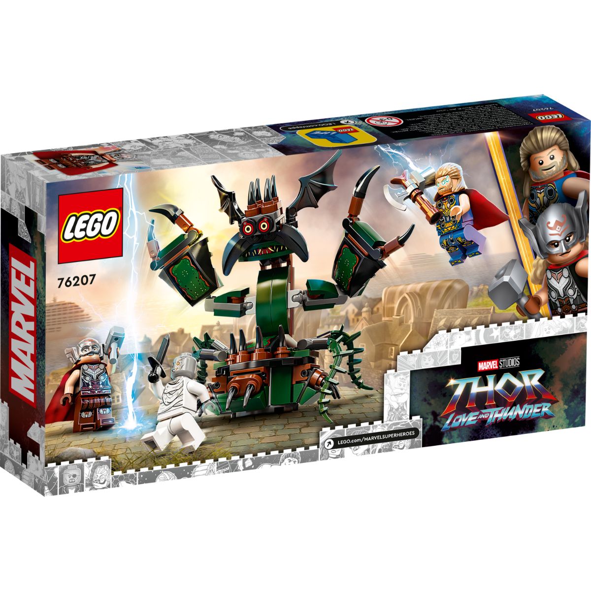LEGO® Super Heroes – Atacul asupra noului Asgard (76207) (76207) imagine 2022 protejamcopilaria.ro