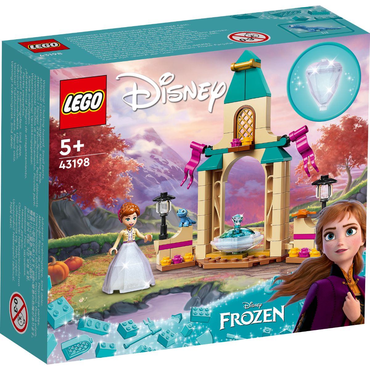 LEGO® Disney Princess - Curtea Castelului Annei (43198)