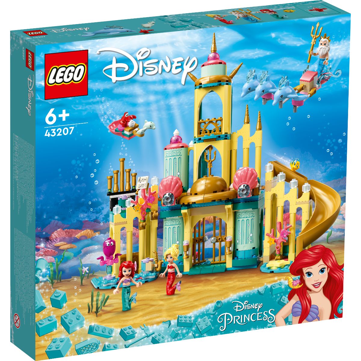 LEGO® Disney Princess – Palatul subacvatic al lui Ariel (43207) LEGO® imagine noua