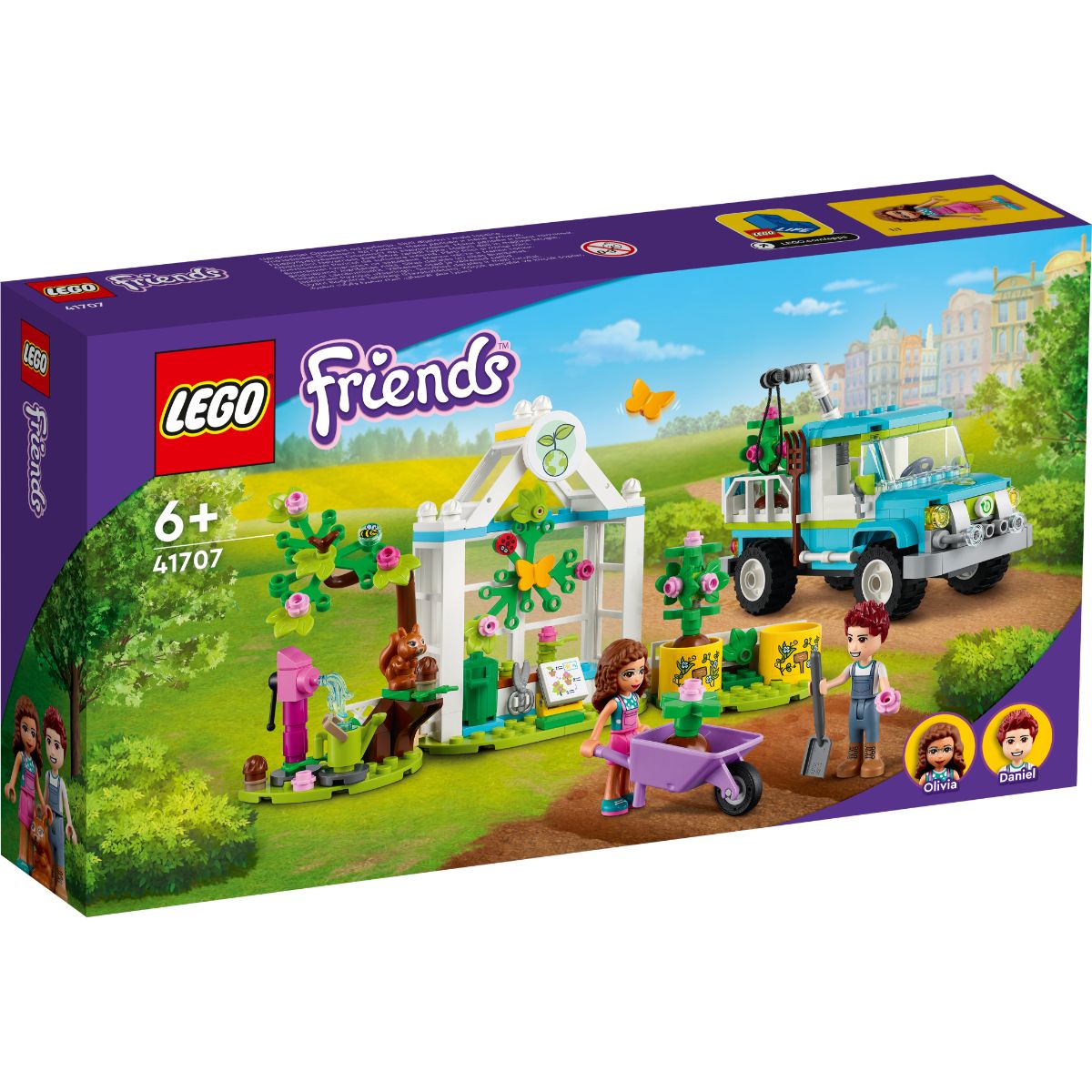 LEGO® Friends – Vehicul de plantat copaci (41707) (41707) imagine noua responsabilitatesociala.ro