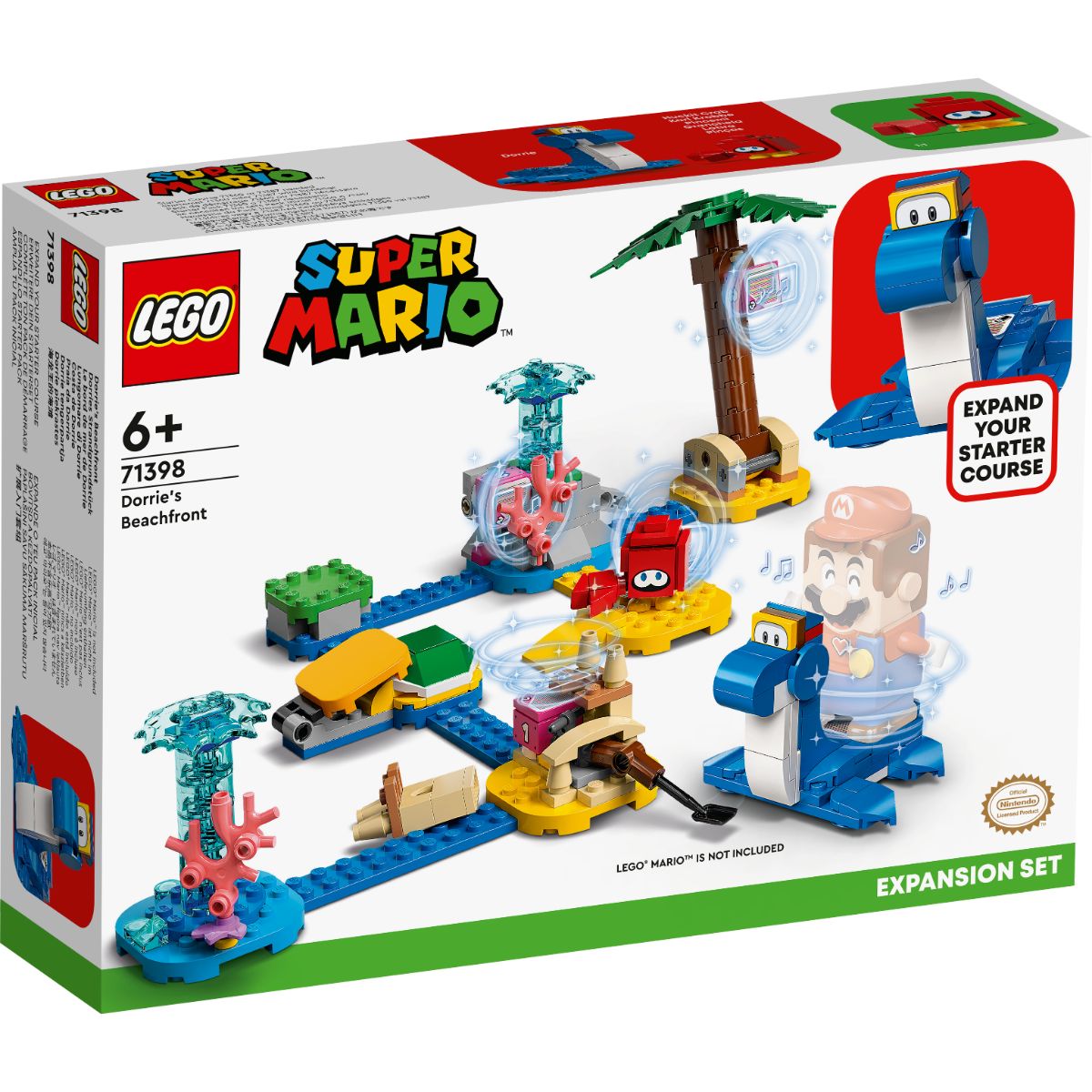 LEGO® Mario – Set de extindere plaja lui Dorrie (71398) LEGO