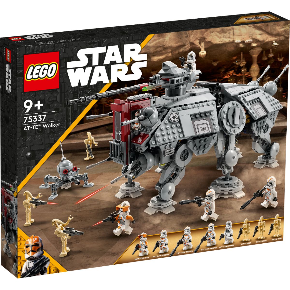 LEGO® Star Wars – AT-TE Walker (75337) (75337) imagine 2022 protejamcopilaria.ro