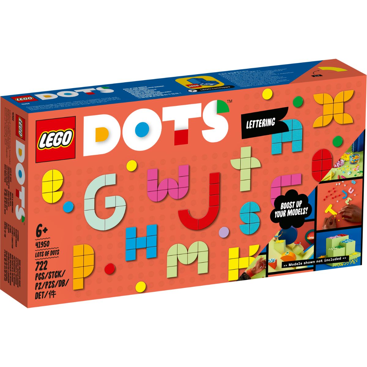 LEGO® Dots – O multime de dots – Inscriptie (41950) LEGO