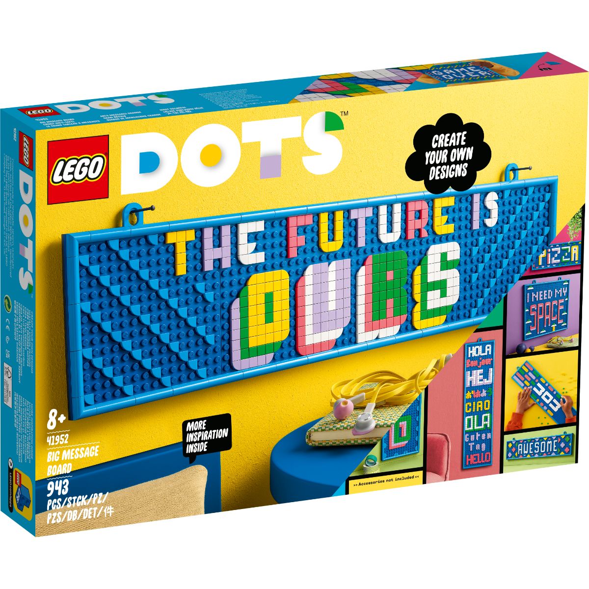 Lego® Dots - Panou Mare Pentru Mesaje (41952)