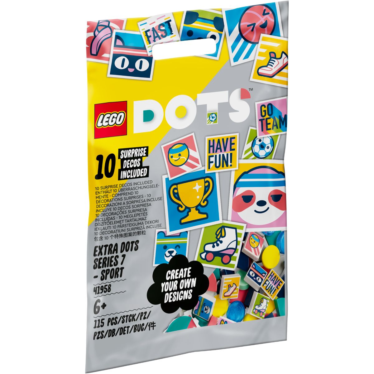 LEGO® Dots – Extra Dots Seria 7 Sport (41958) (41958)