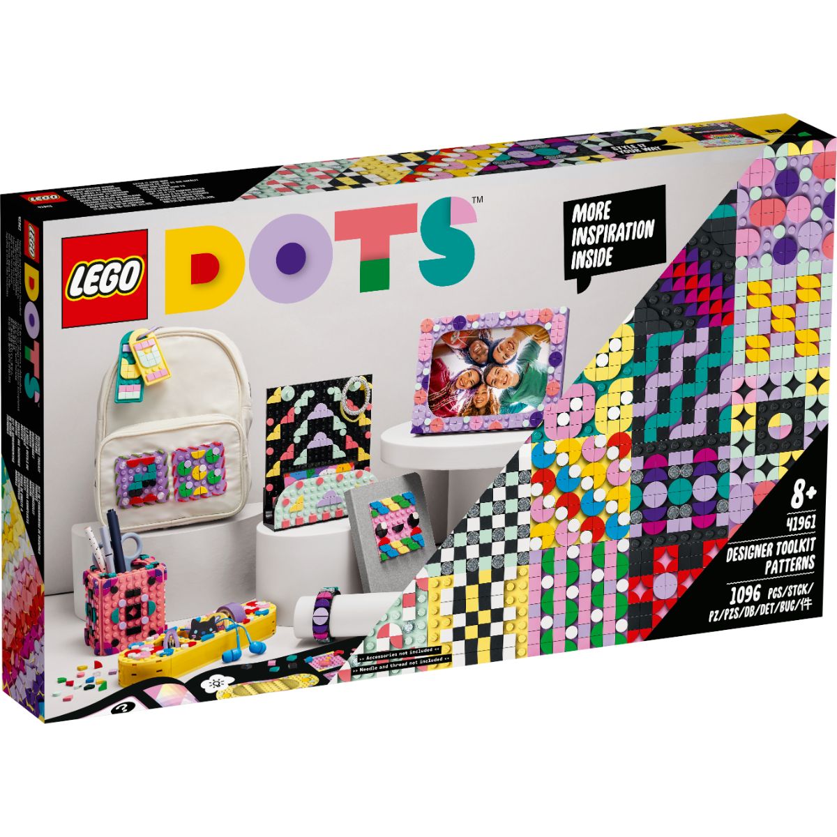 LEGO® Dots – Trusa de unelte a designerului (41961) LEGO