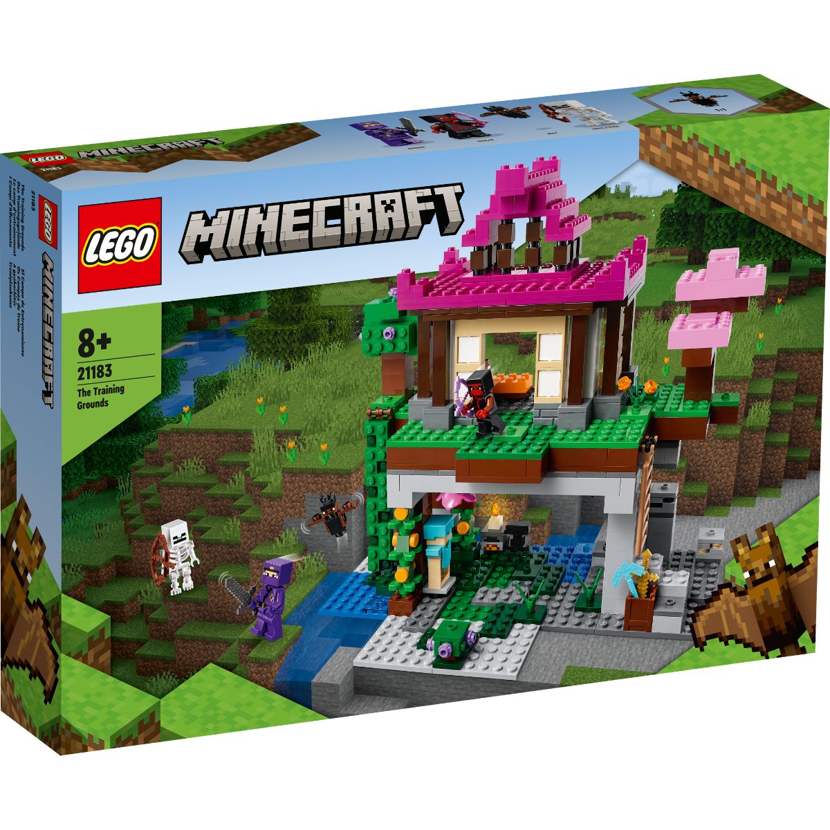 LEGO® Minecraft – Terenul de antrenament (21183) (21183) imagine 2022 protejamcopilaria.ro
