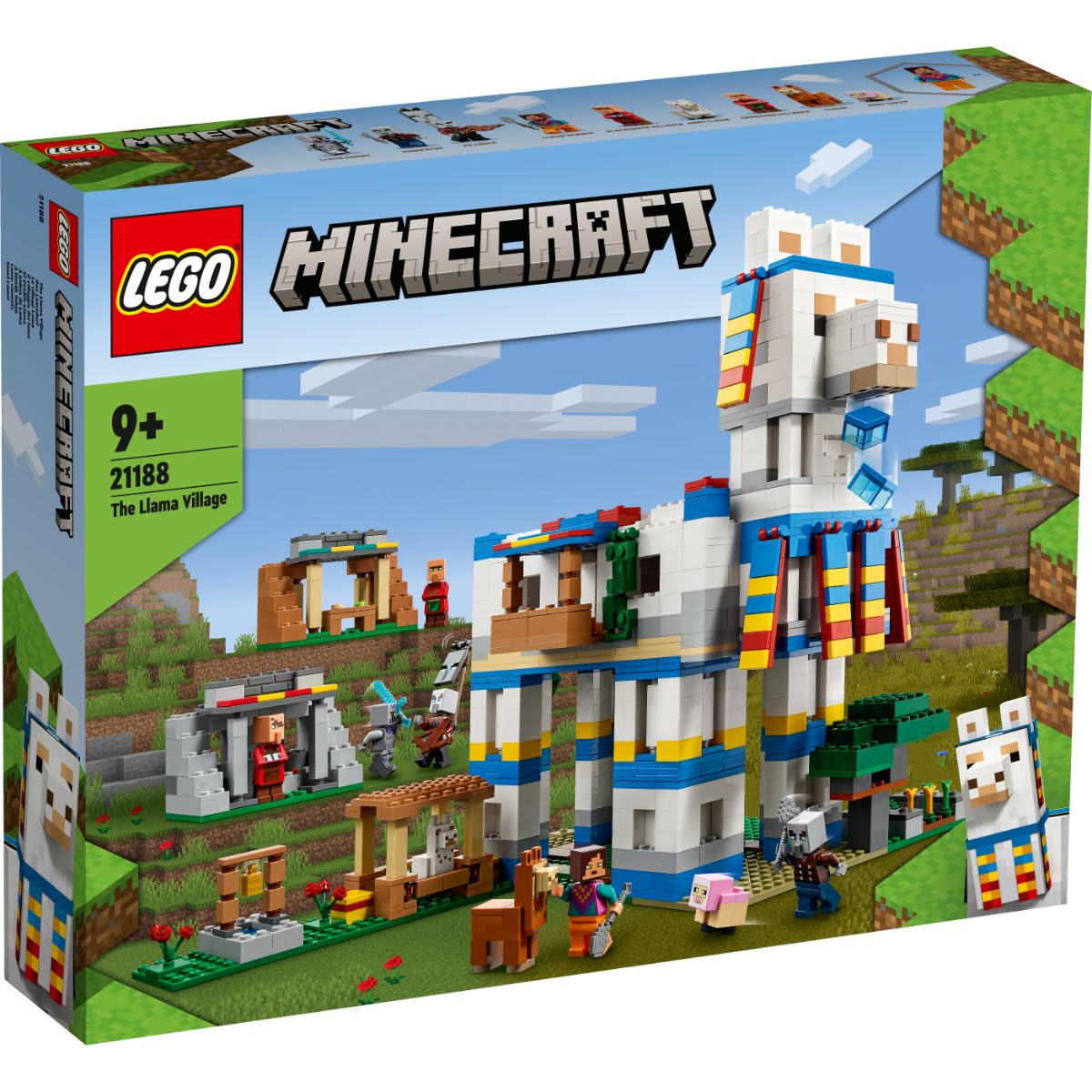 LEGO® Minecraft – Satul Lamei (21188) (21188) imagine 2022 protejamcopilaria.ro