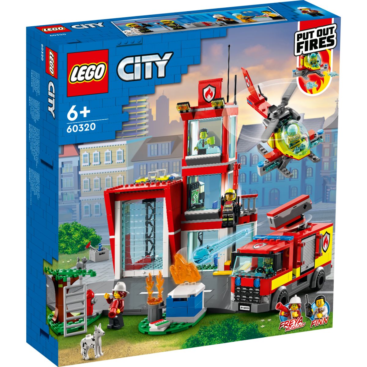 LEGO® City – Remiza de pompieri (60320) LEGO® imagine noua