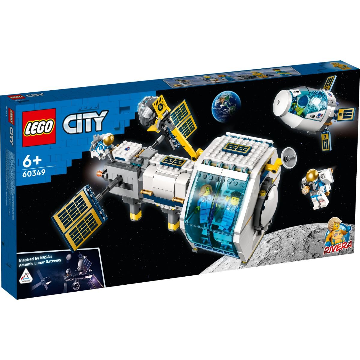 LEGO® City – Statie Spatiala Selenara (60349) (60349) imagine 2022 protejamcopilaria.ro