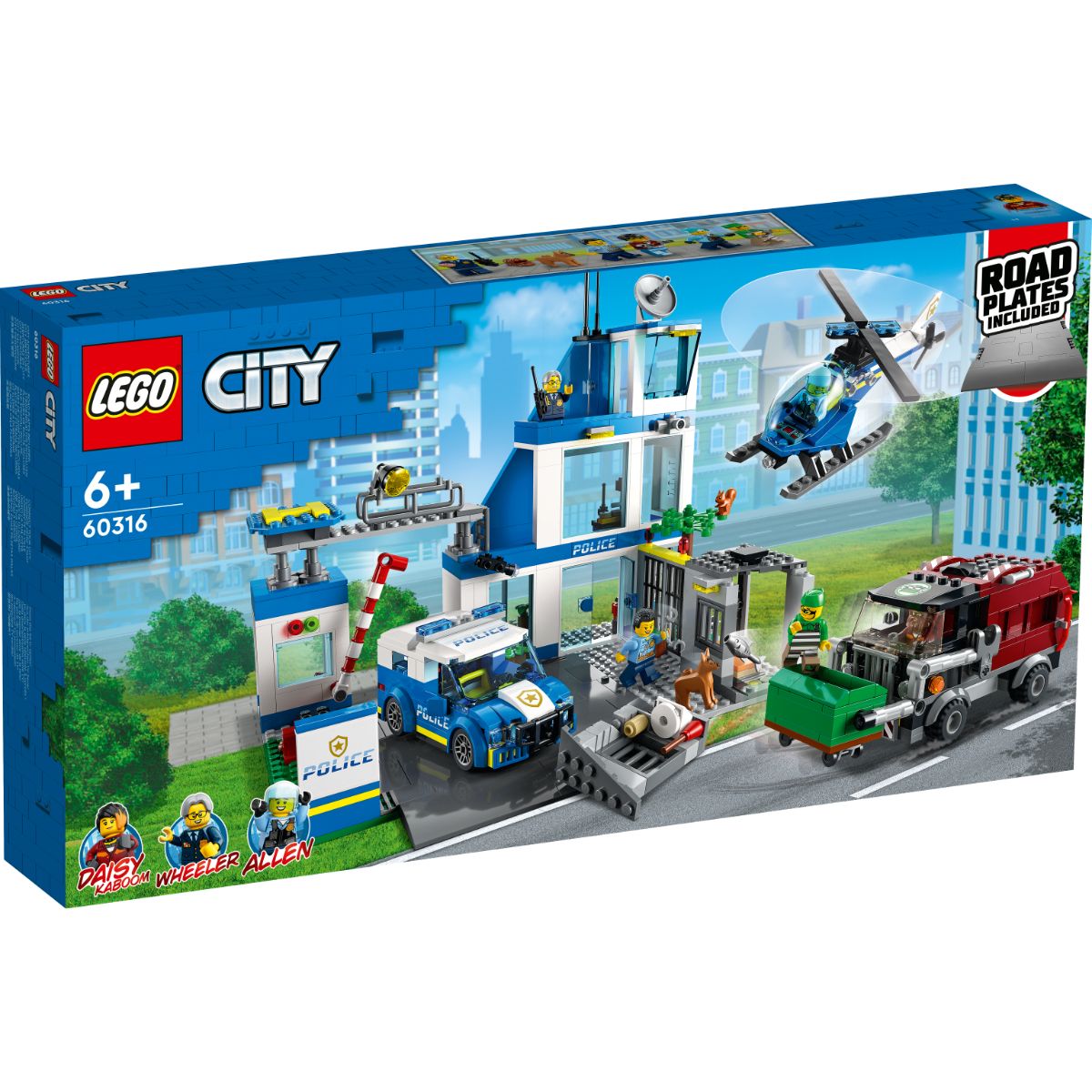 LEGO® City – Sectie de politie (60316) LEGO® imagine 2022