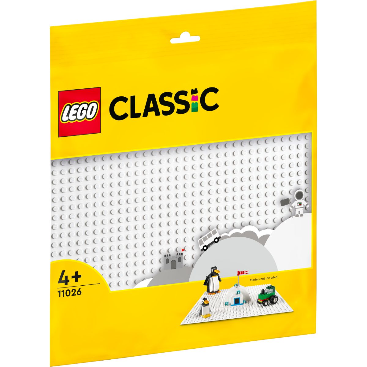 LEGO® Classic – Placa de baza alba (11026) LEGO® imagine noua