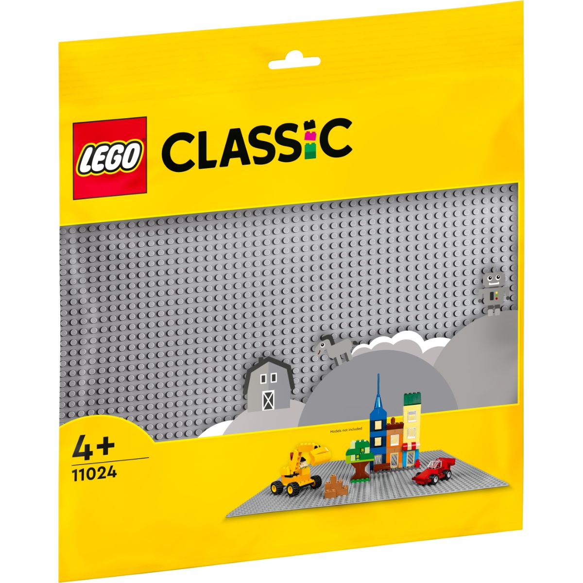 LEGO® Classic – Placa de baza gri (11024) (11024) imagine 2022 protejamcopilaria.ro