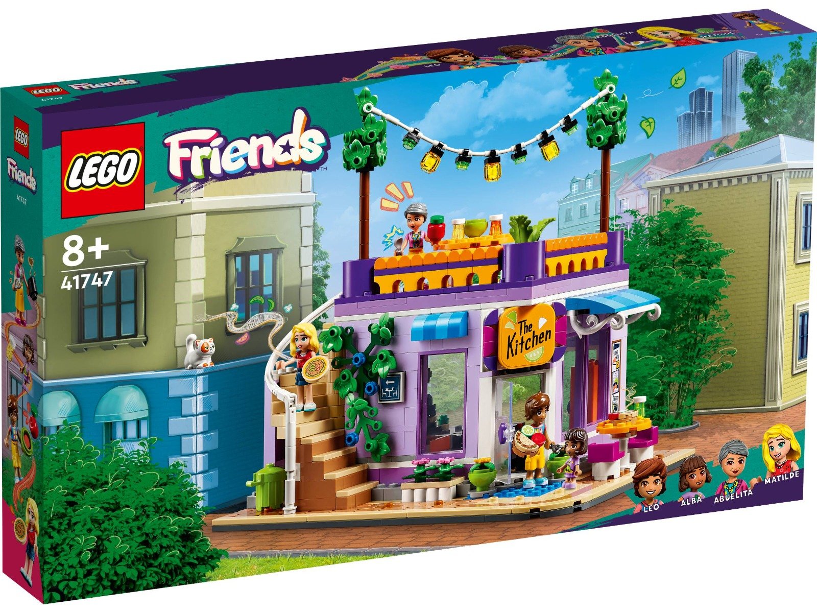 LEGO® Friends – Bucataria comunitara din orasul Heartlake (41747) (41747) imagine noua responsabilitatesociala.ro