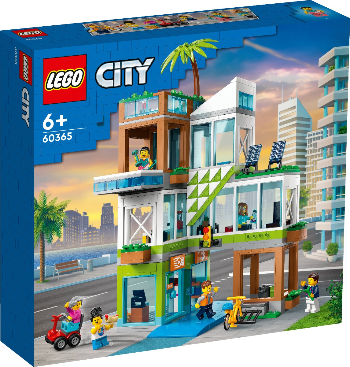 LEGO® City – Bloc de apartamente (60365) 60365 imagine noua responsabilitatesociala.ro