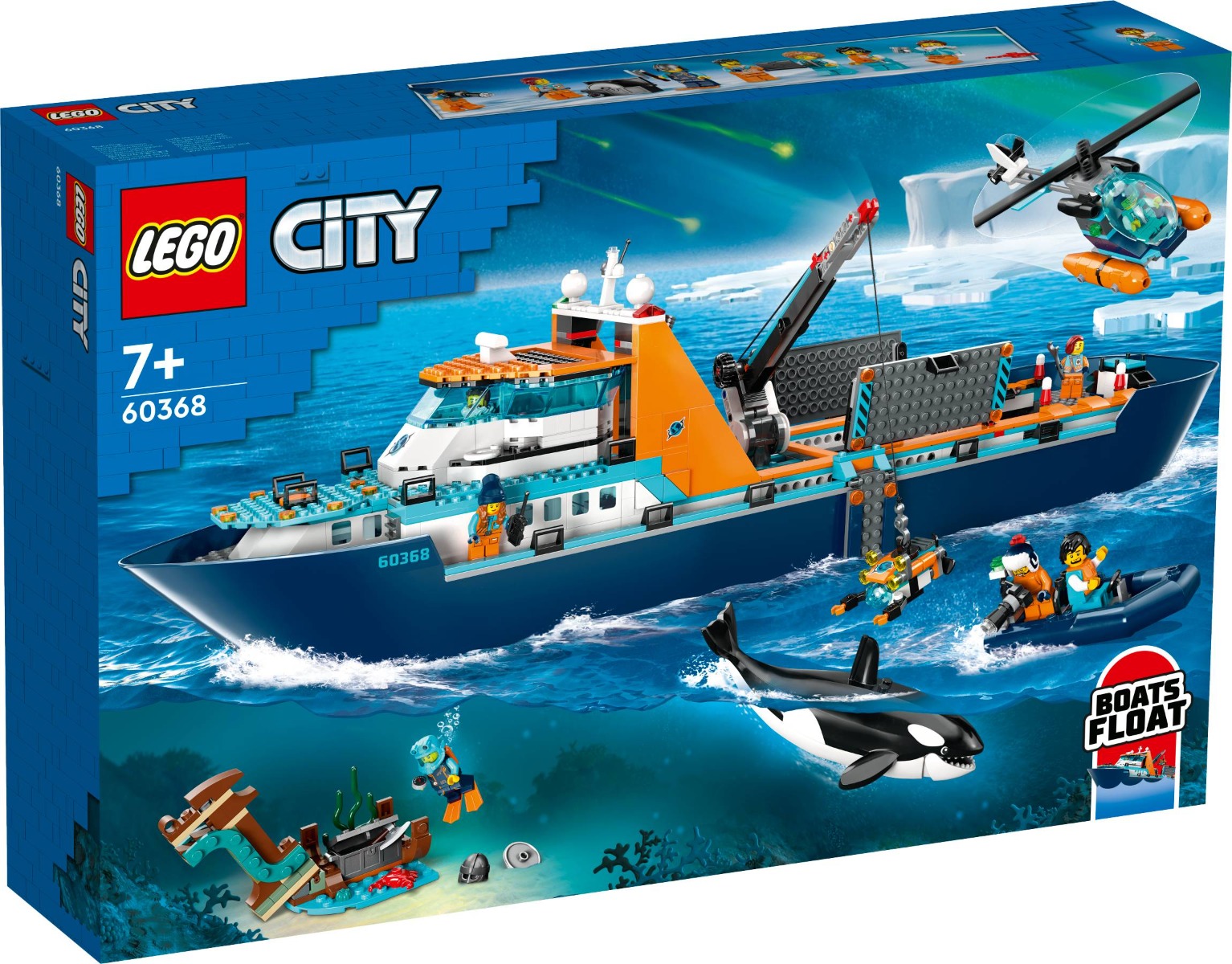 LEGO® City - Nava de explorare arctica (60368)