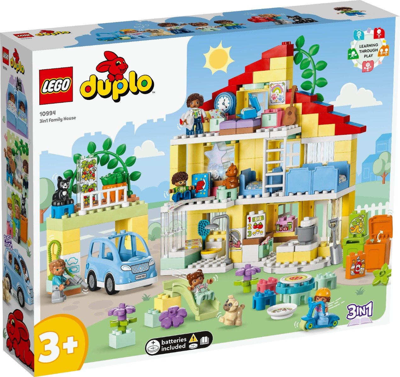LEGO® DUPLO – Orasul meu casa de familie 3 In 1 (10994) (10994) imagine noua responsabilitatesociala.ro