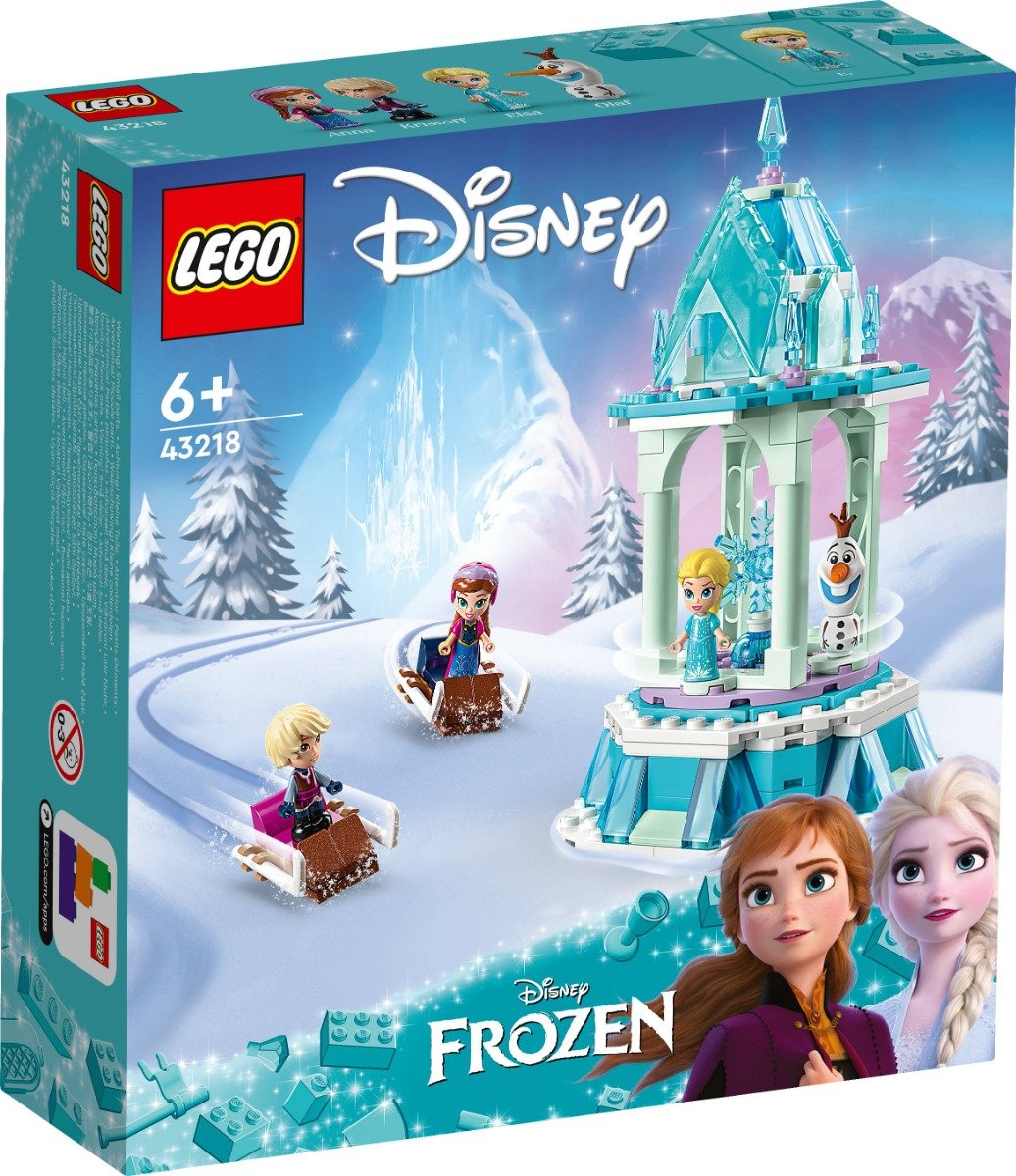LEGO® Disney - Caruselul magic al Annei si al Elsei (43218)