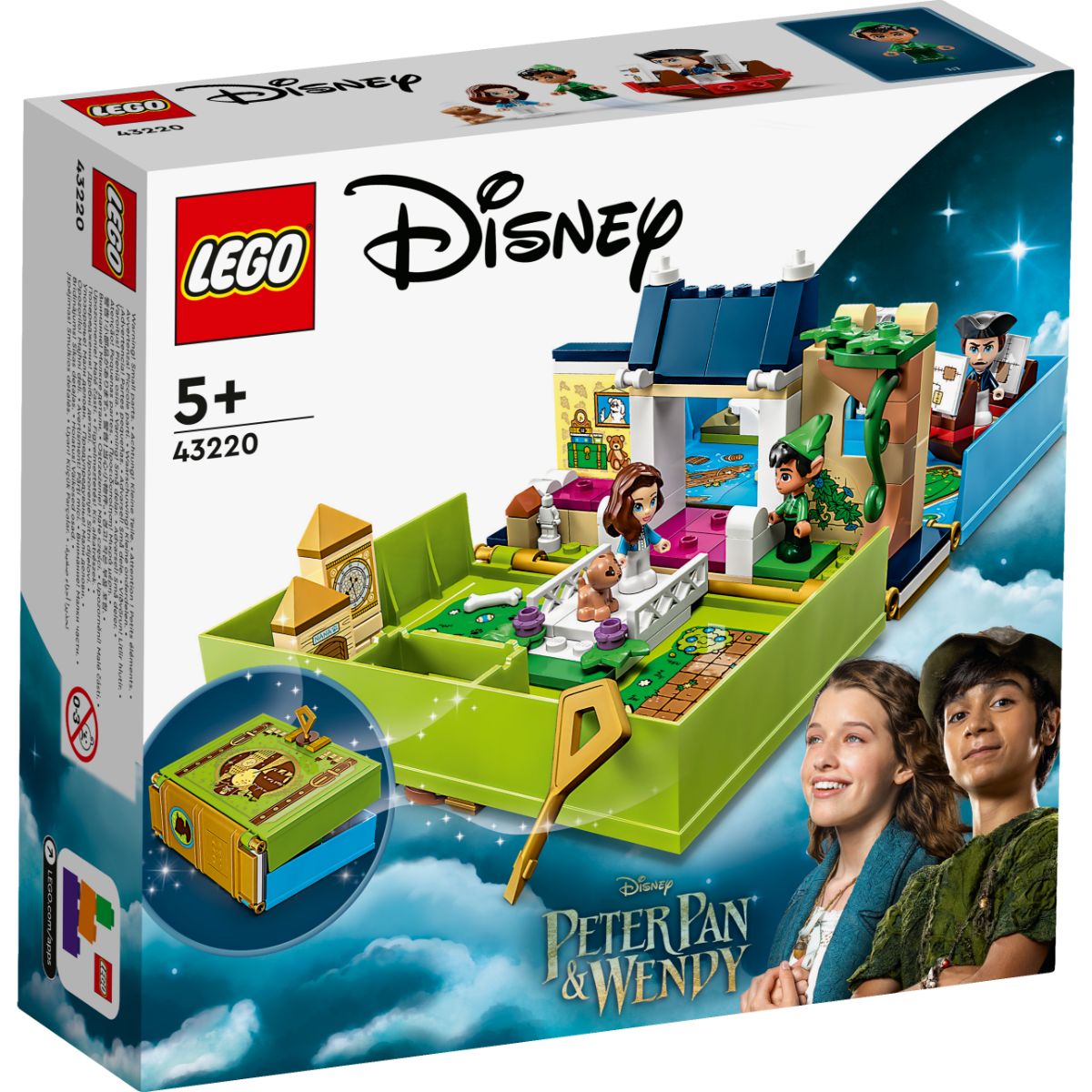 LEGO® Disney – Aventurile lui Peter Pan si Wendy (43220) (43220) imagine noua responsabilitatesociala.ro