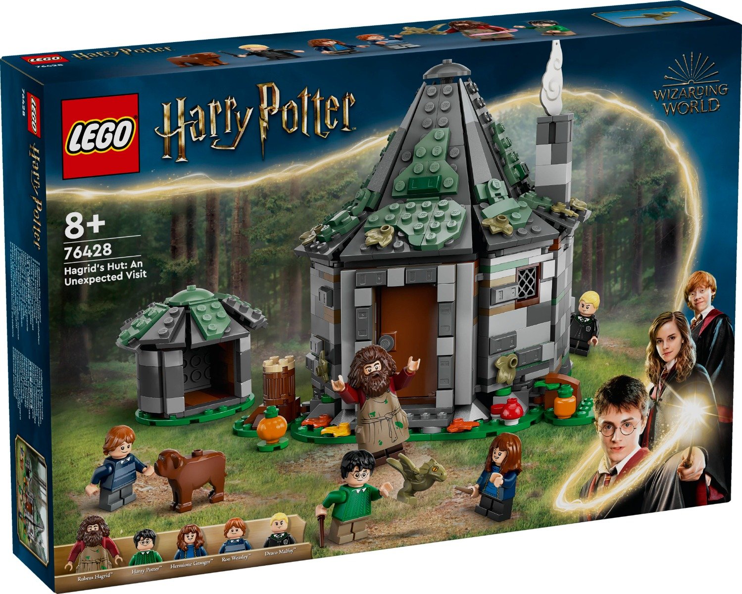 LEGO® Harry Potter - Coliba lui Hagrid: O vizita neasteptata (76428)