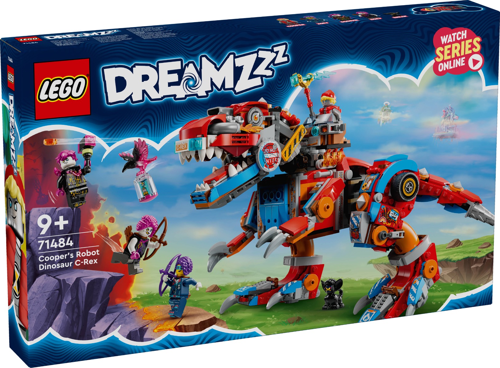 LEGO® Dreamzzz - Dinozaurul robot C-Rex al lui Cooper (71484)