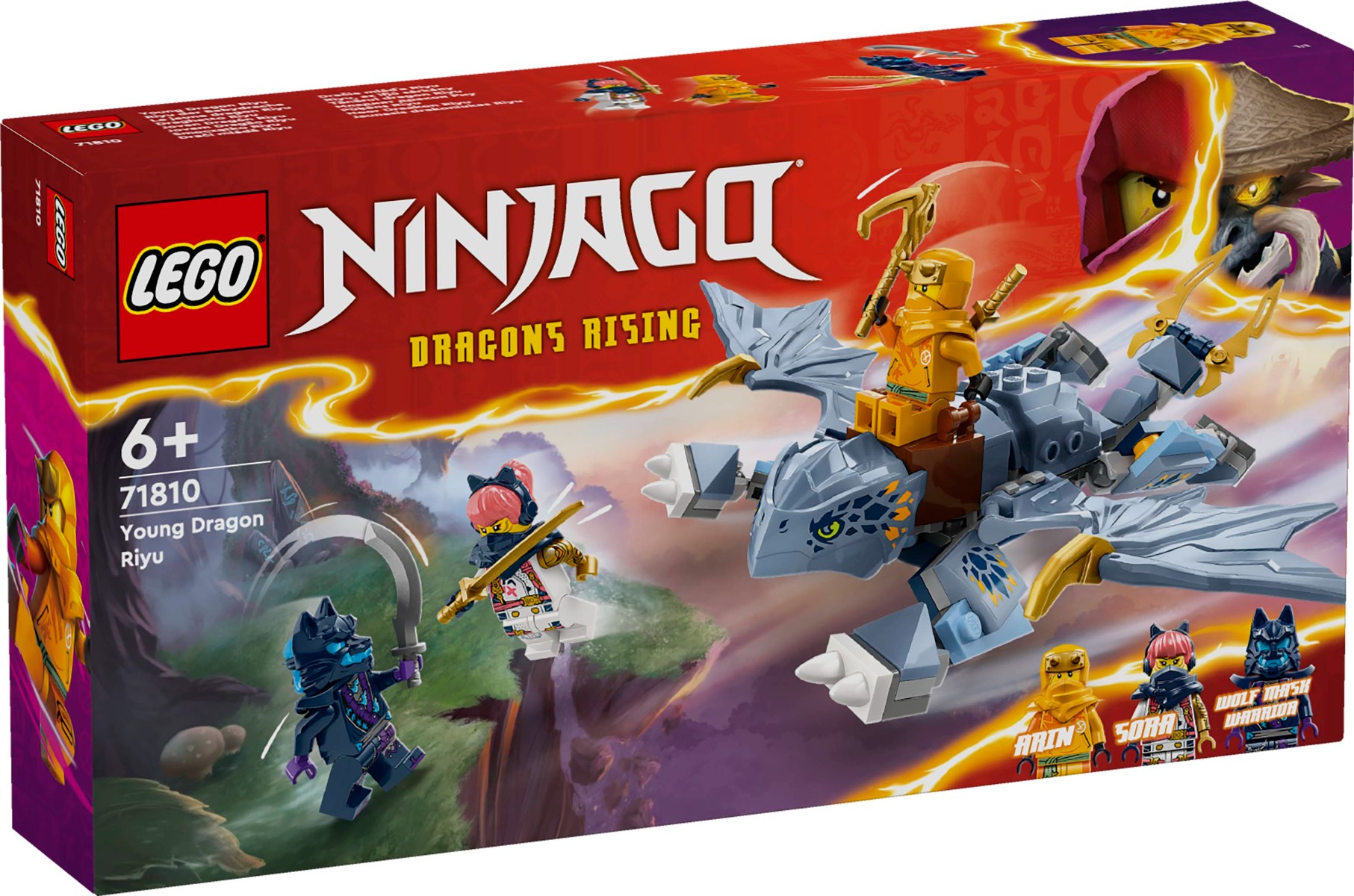 LEGO® Ninjago – Tanarul dragon Riyu (71810) LEGO® Ninjago