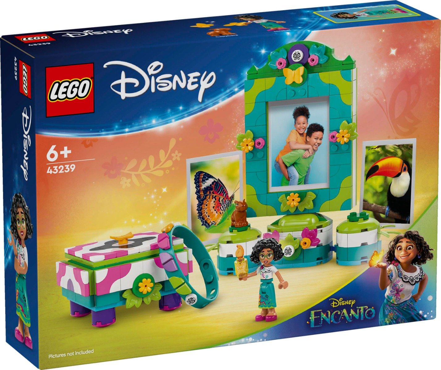 LEGO® Disney Classics - Rama foto si cutia cu bijuterii ale lui Mirabel (43239)