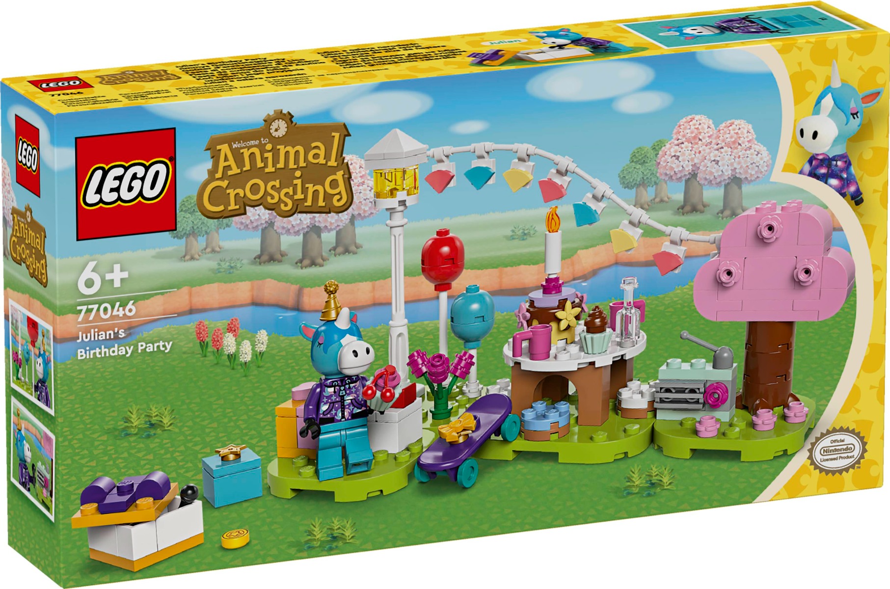 Poze LEGO® Animal Crossing - Petrecerea de ziua de nastere a lui Julian (77046) noriel.ro 