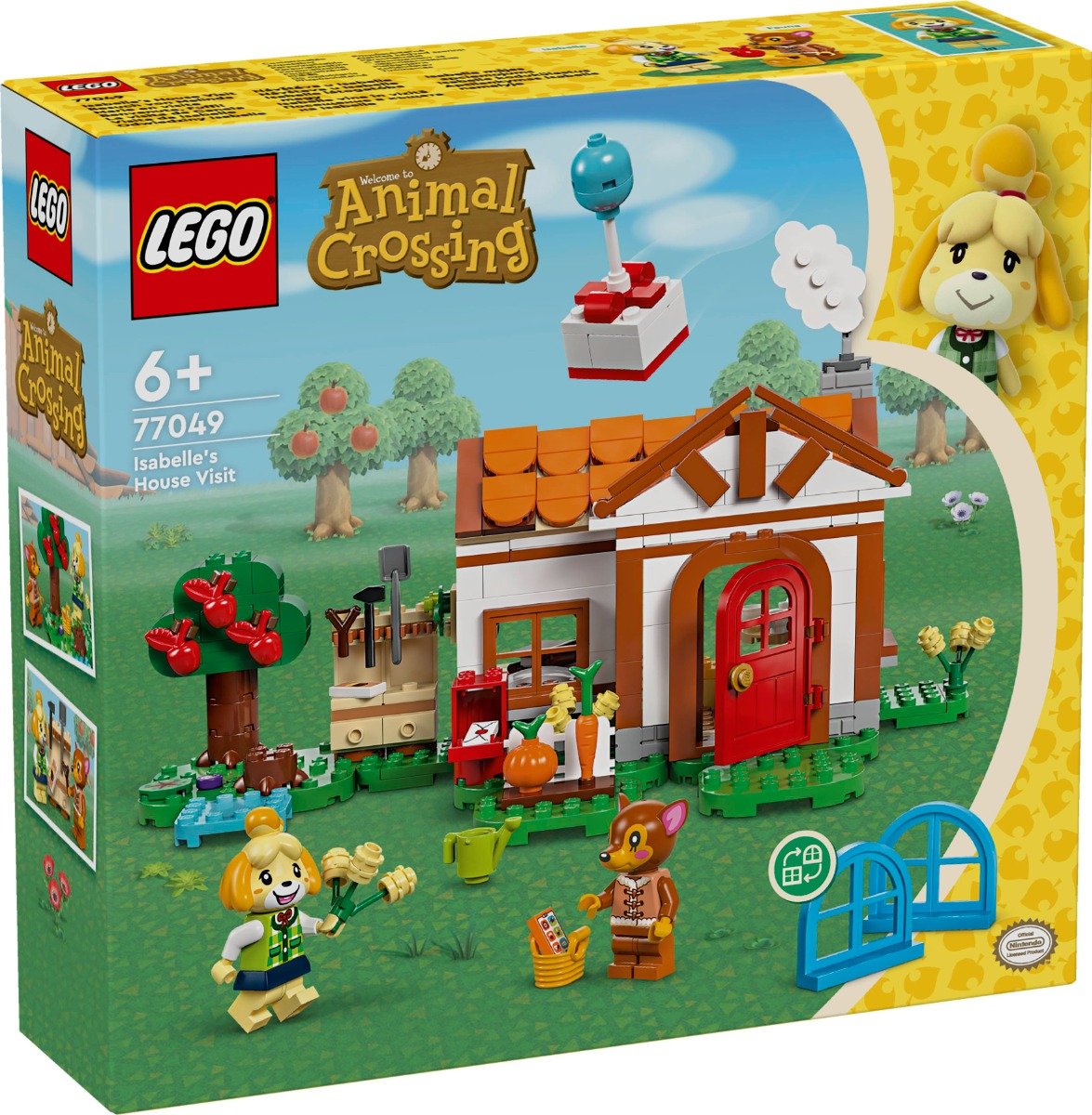 Lego® Animal Crossing - Isabelle Vine In Vizita (77049)