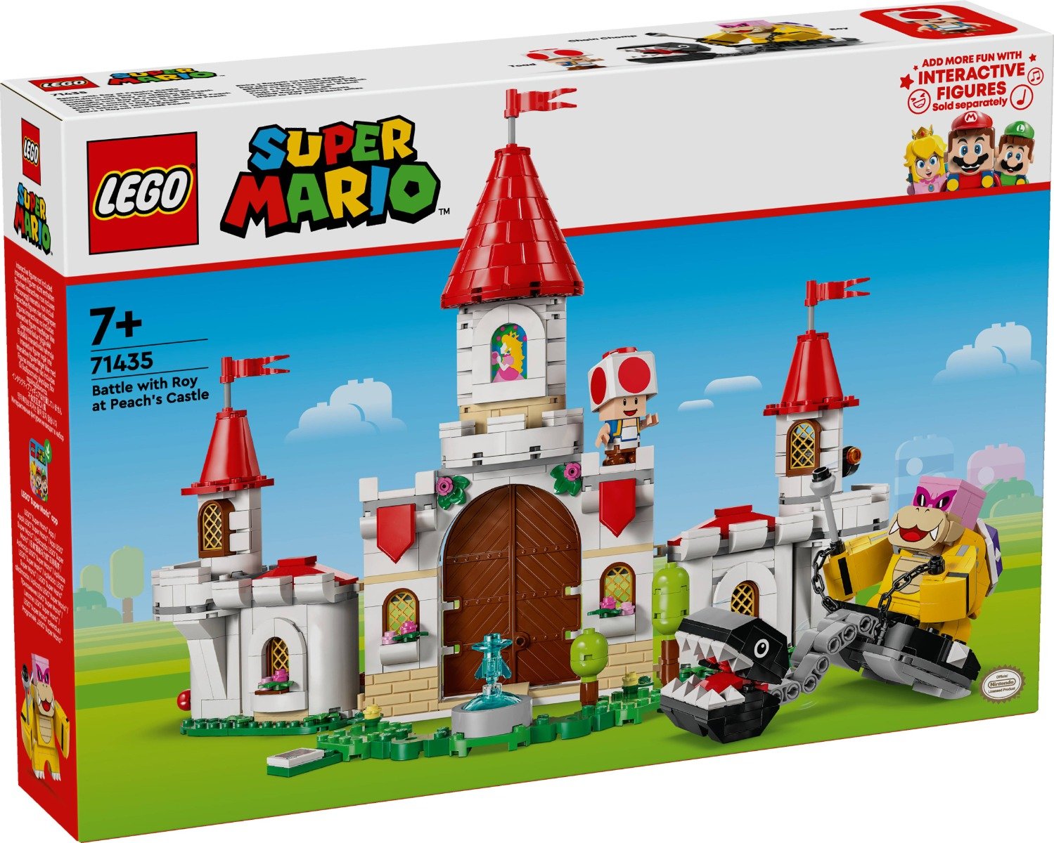 LEGO® Super Mario - Batalia cu Roy la castelul lui Peach (71435)