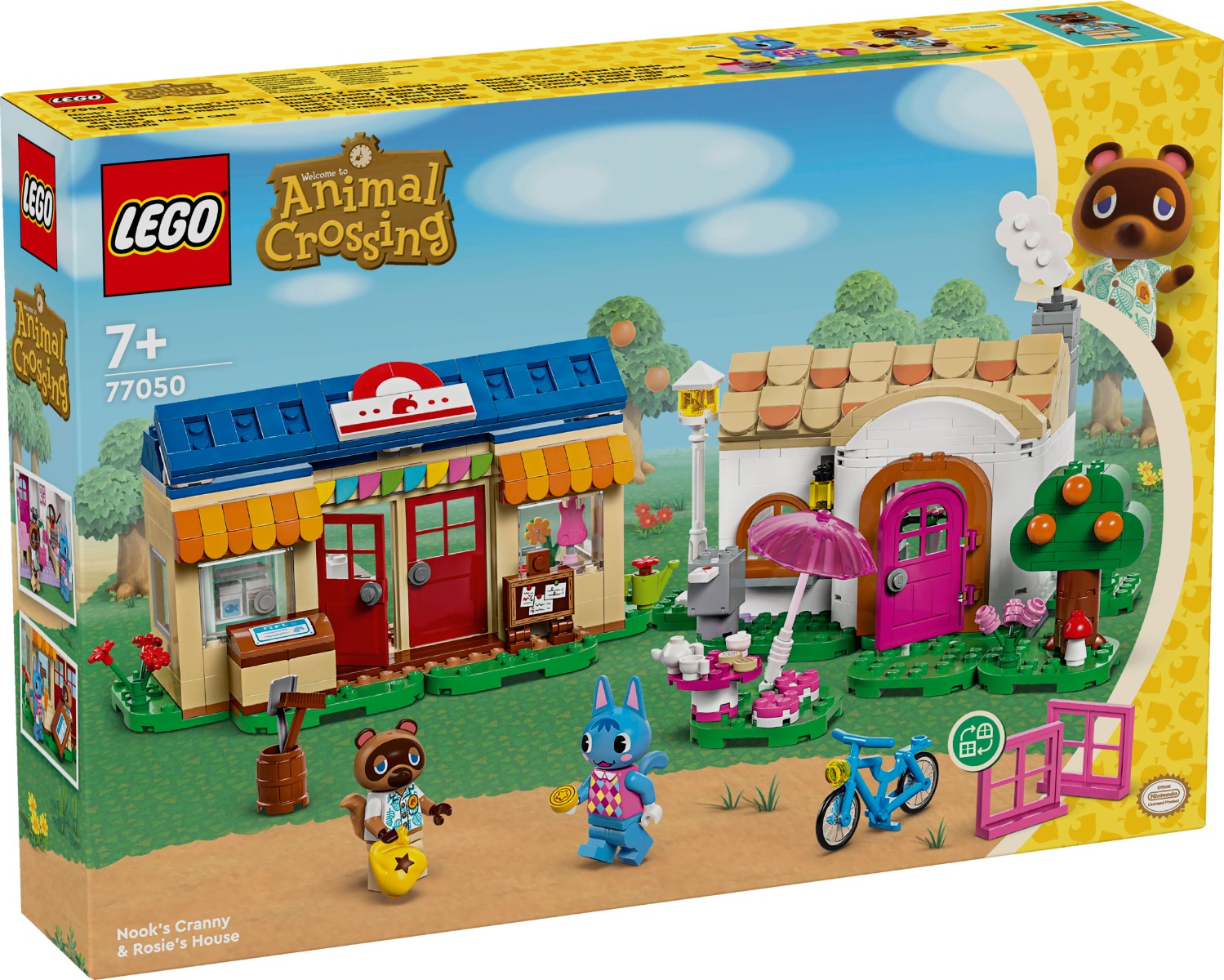 Poze LEGO® Animal Crossing - Nook's Cranny si casa lui Rosie (77050) noriel.ro 