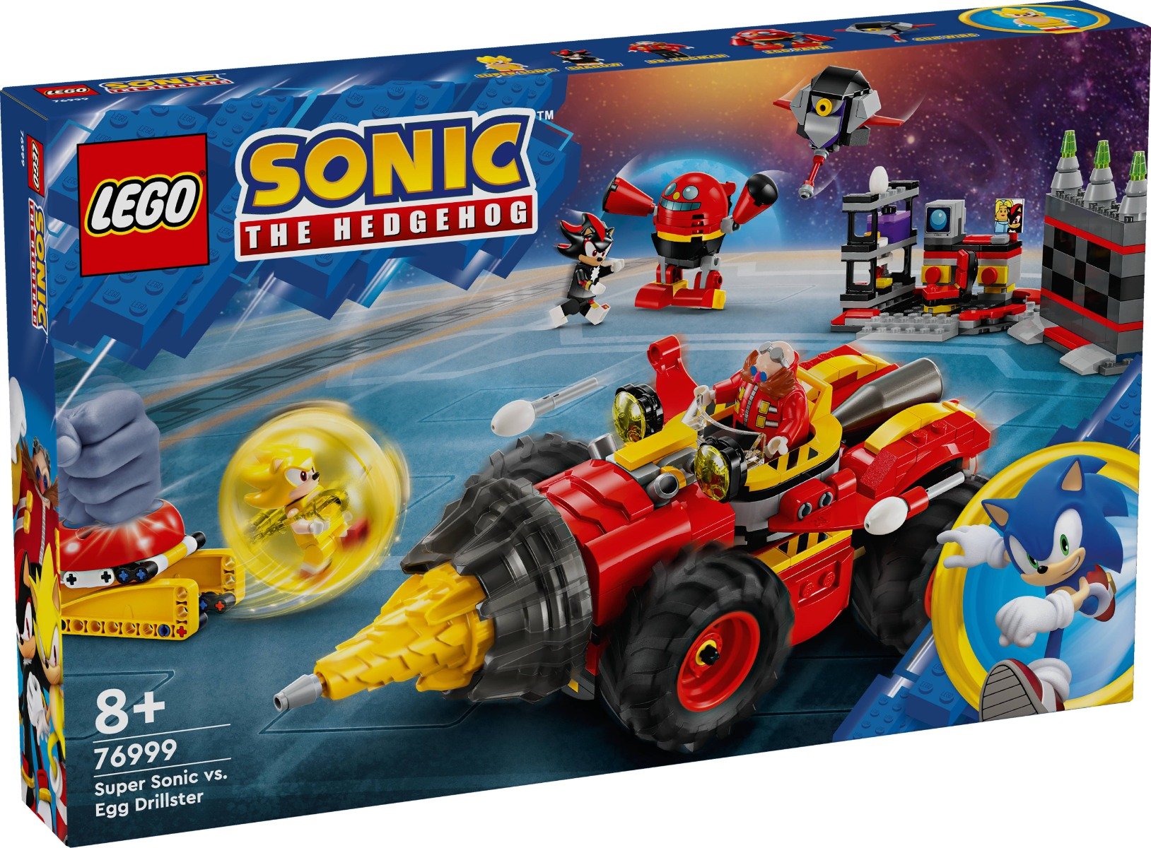 LEGO® Sonic The Hedgehog - Super Sonic Vs. Egg Drillster (76999)