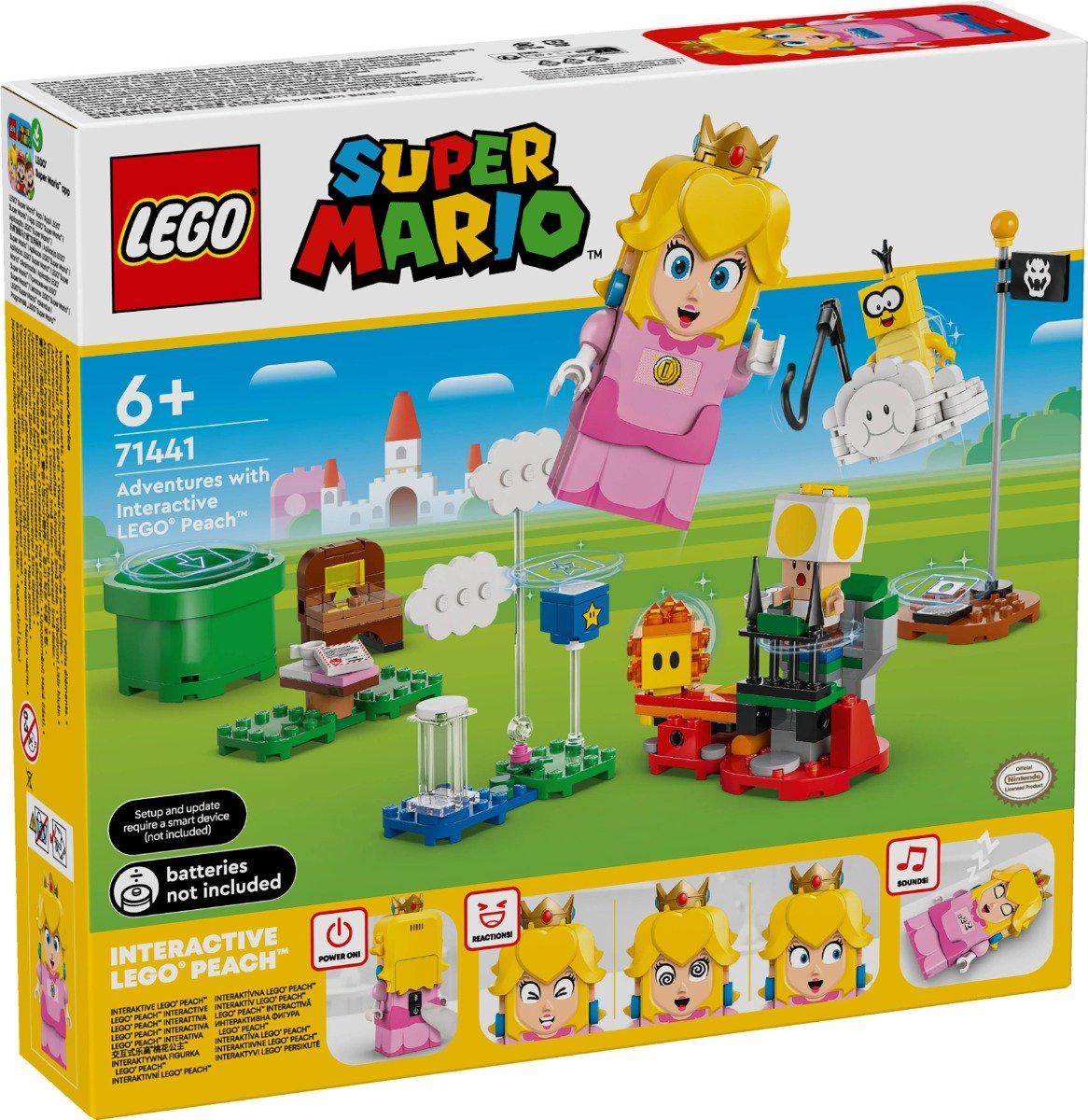 LEGO® Super Mario - Aventuri cu LEGO® Peach interactiva (71441)