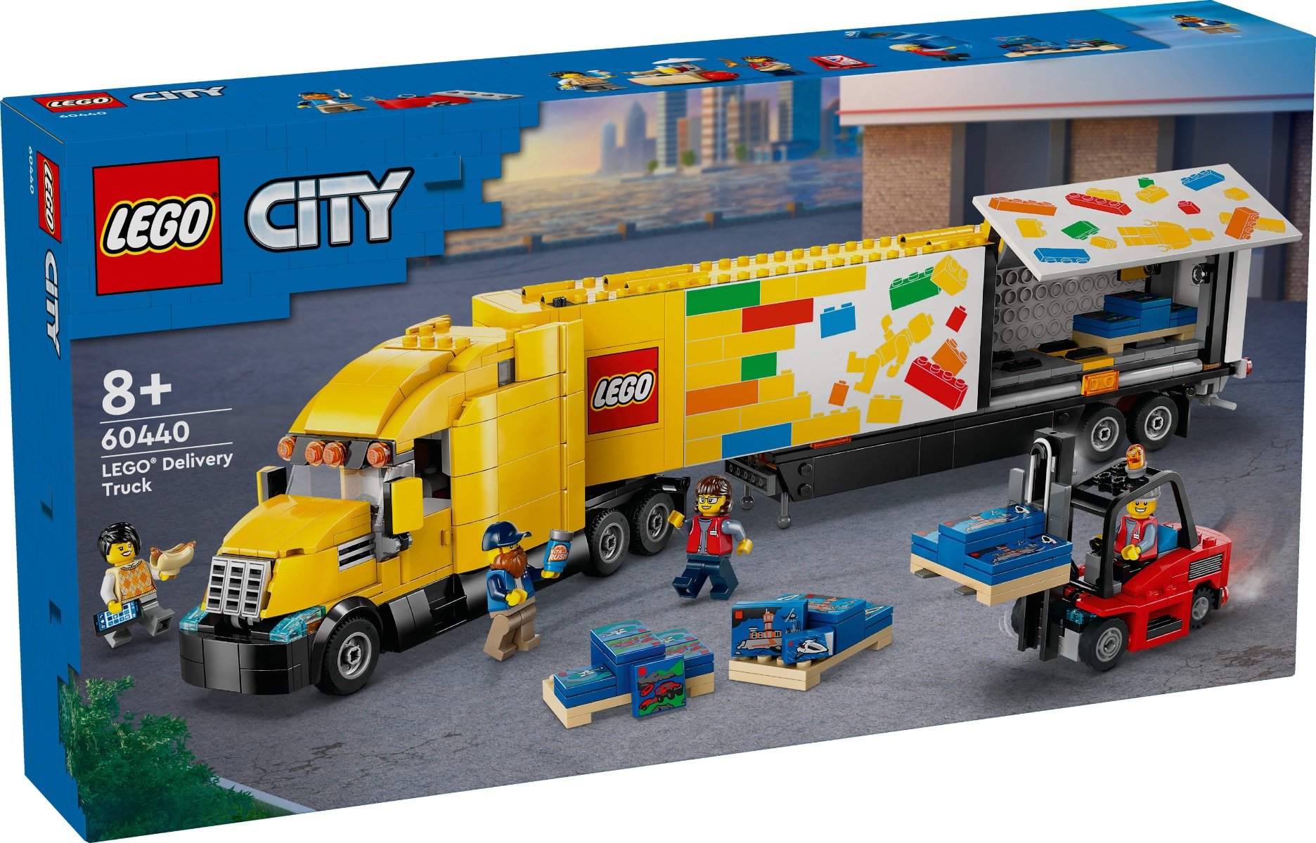 LEGO® City - Camion de livrare galben (60440)