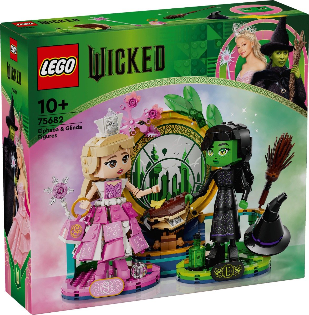 LEGO® Wicked - Figurinele Elphaba si Glinda (75682)